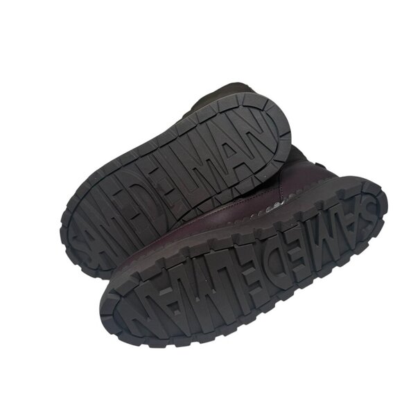 Sam Edelman Women's Ozie Puffer Bootie, Army Green/Coffee, Size 7.5 NEW - Picture 5 of 5